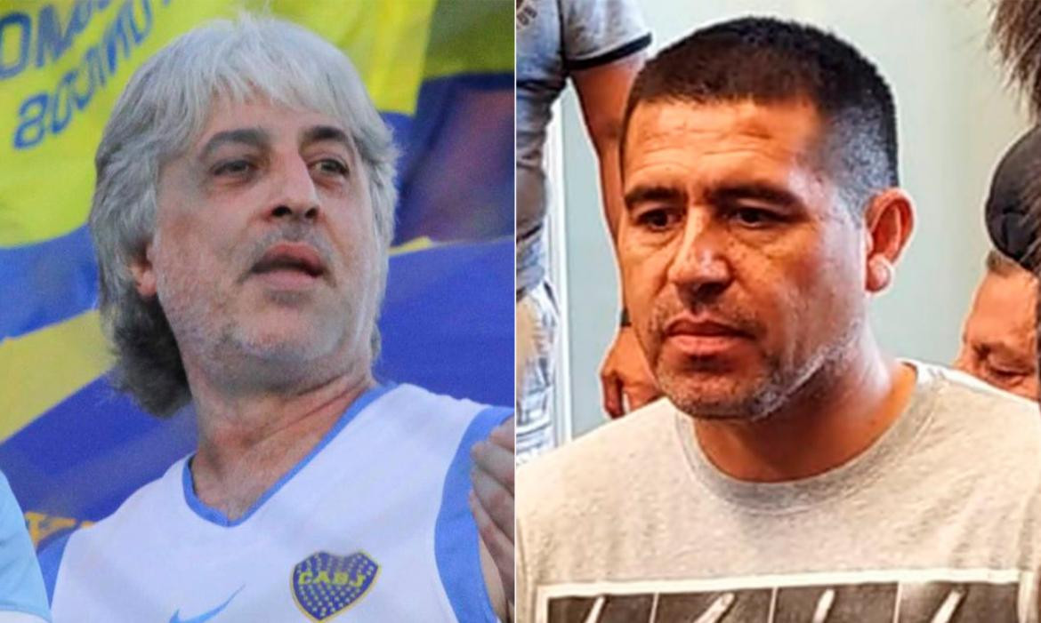 Rafael Di Zeo y Juan Román Riquelme