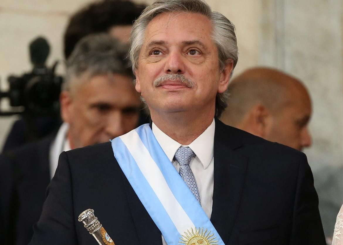 Alberto Fernández, jura como presidente, REUTERS
