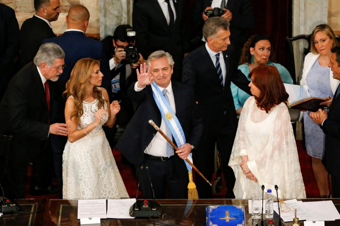 Alberto Fernández, jura como presidente, REUTERS