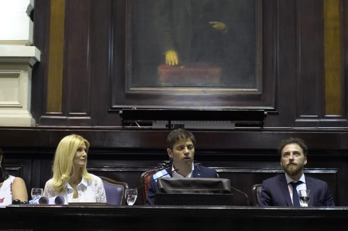 Verónica Magario y Axel Kicillof, asunción como gobernador de la Provincia,  HCDiputadosBA