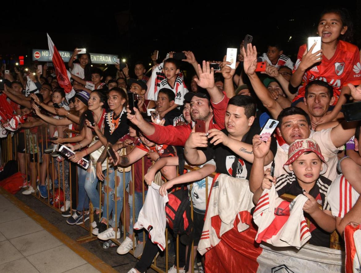 Llegada de River a Mendoza, foto Twitter River Plate