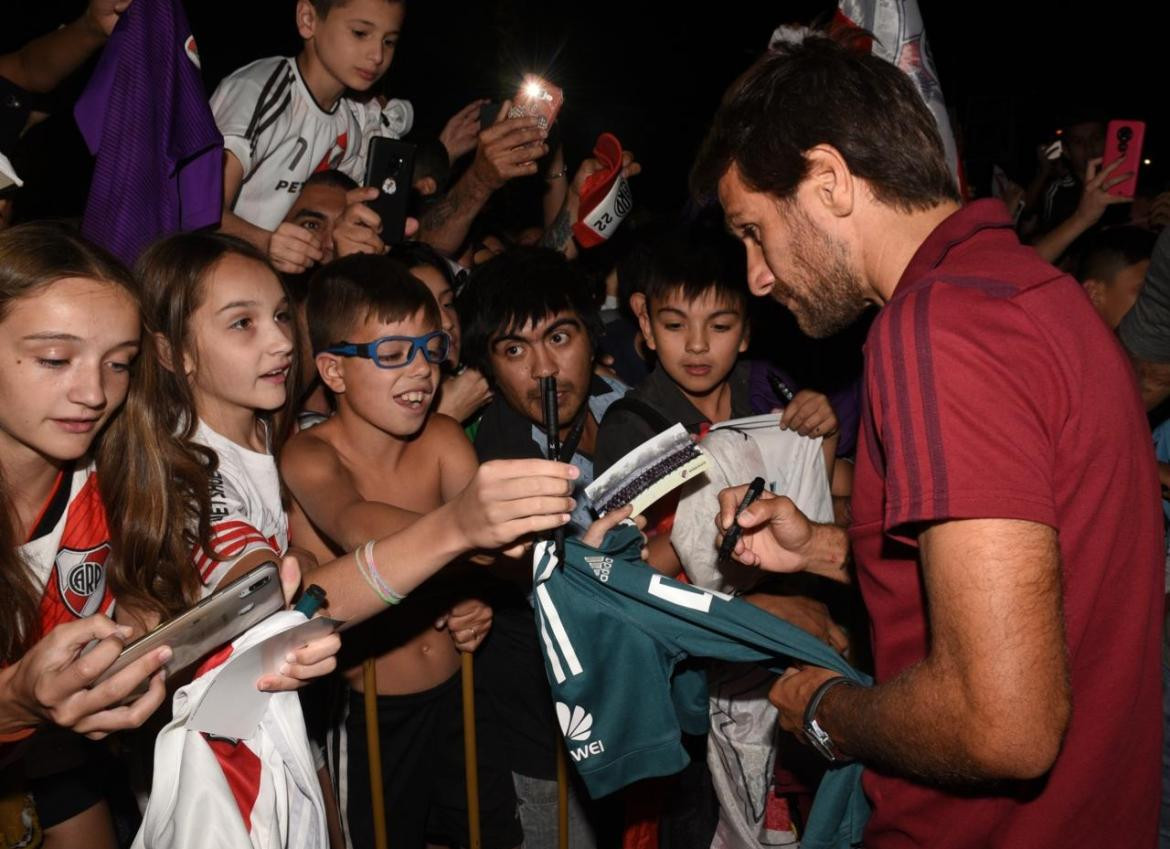 Llegada de River a Mendoza, foto Twitter River Plate