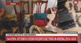 Vecino con arsenal en su casa de Saavedra, Canal 26