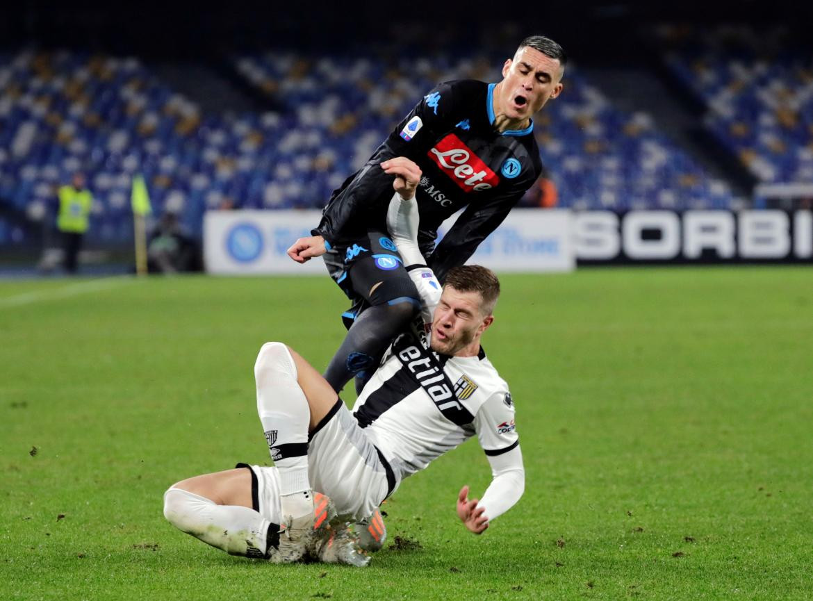 Serie A, Napoli vs. Parma, REUTERS