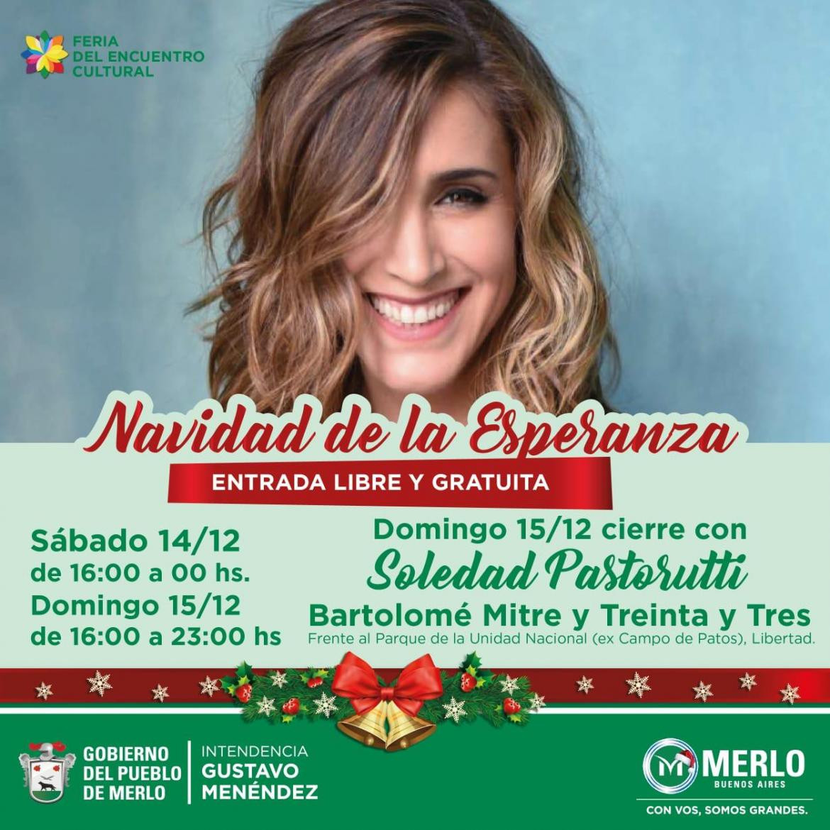 Soledad Pastorutti, festival en Merlo