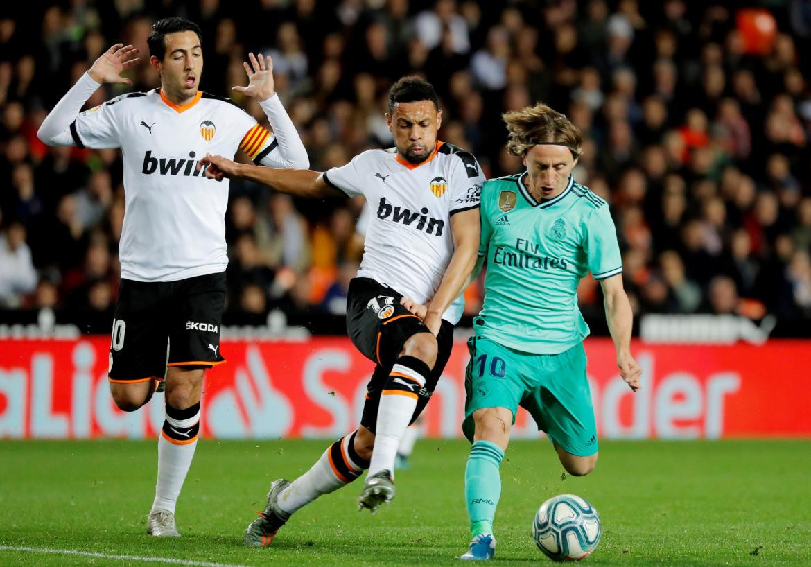 La Liga Santander, Valencia vs. Real Madrid, REUTERS