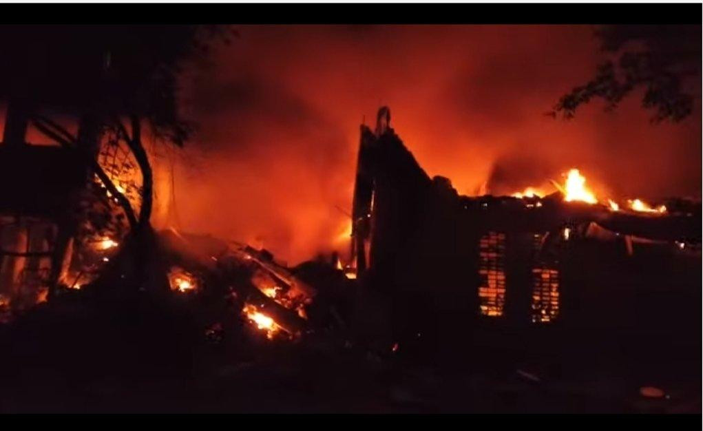 Incendio en Mar del Plata