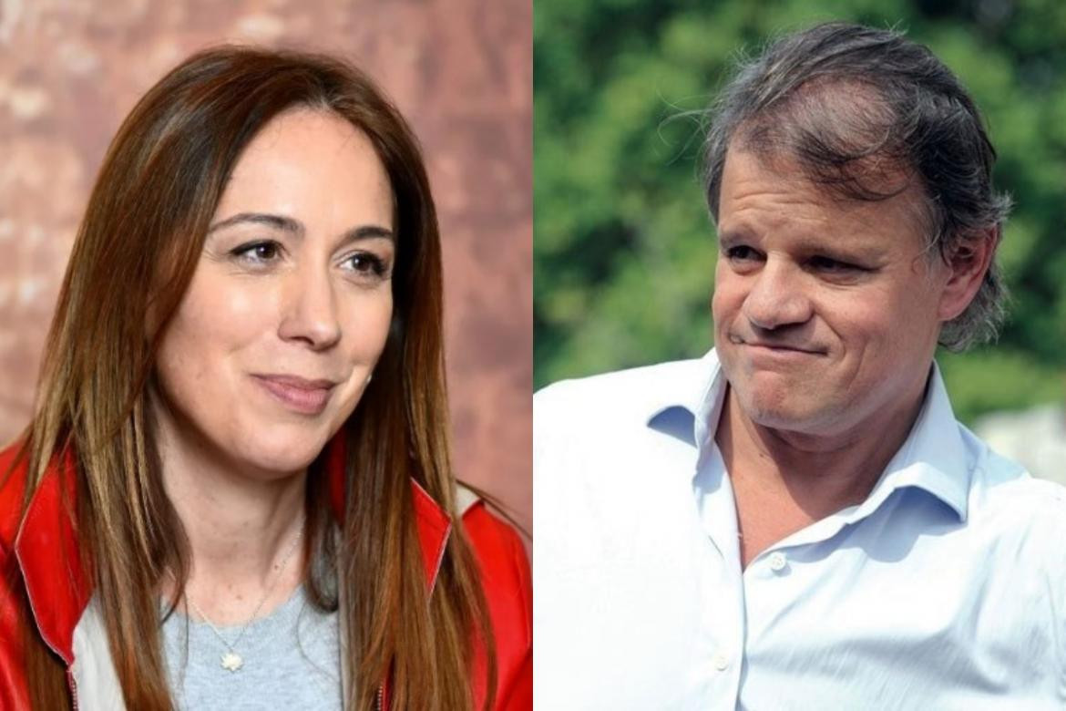 María Eugenia Vidal y Quique Sacco