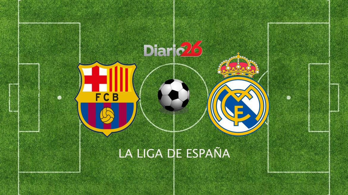 La Liga Santander Barcelona vs. Real Madrid 