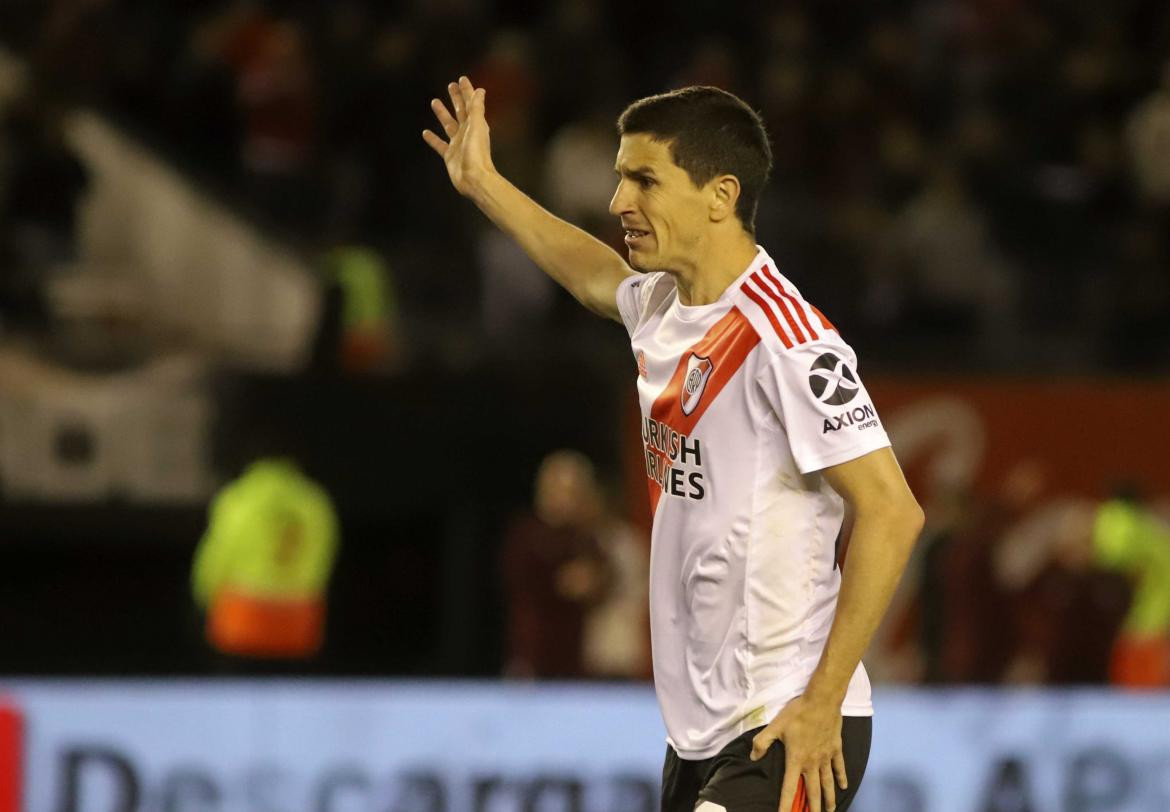 Nacho Fernández, jugador de River, NA