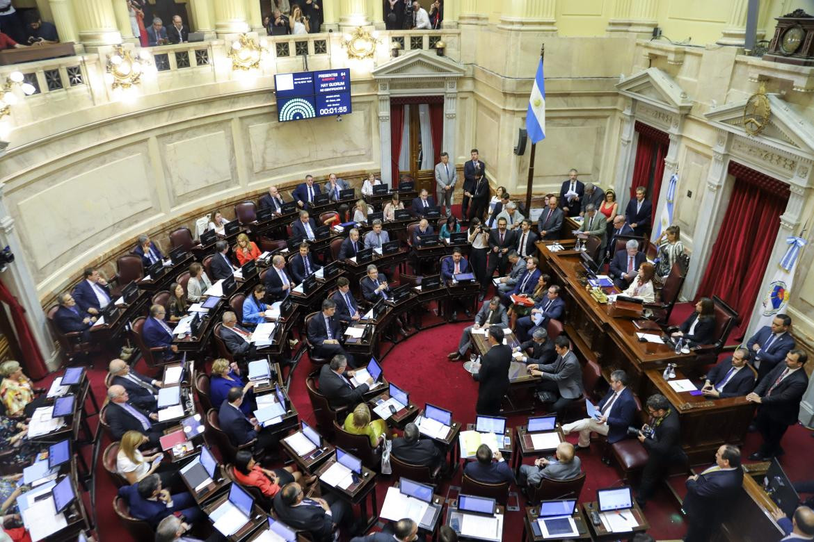 Ley de Emergencia Económica en el Senado, AGENCIA NA