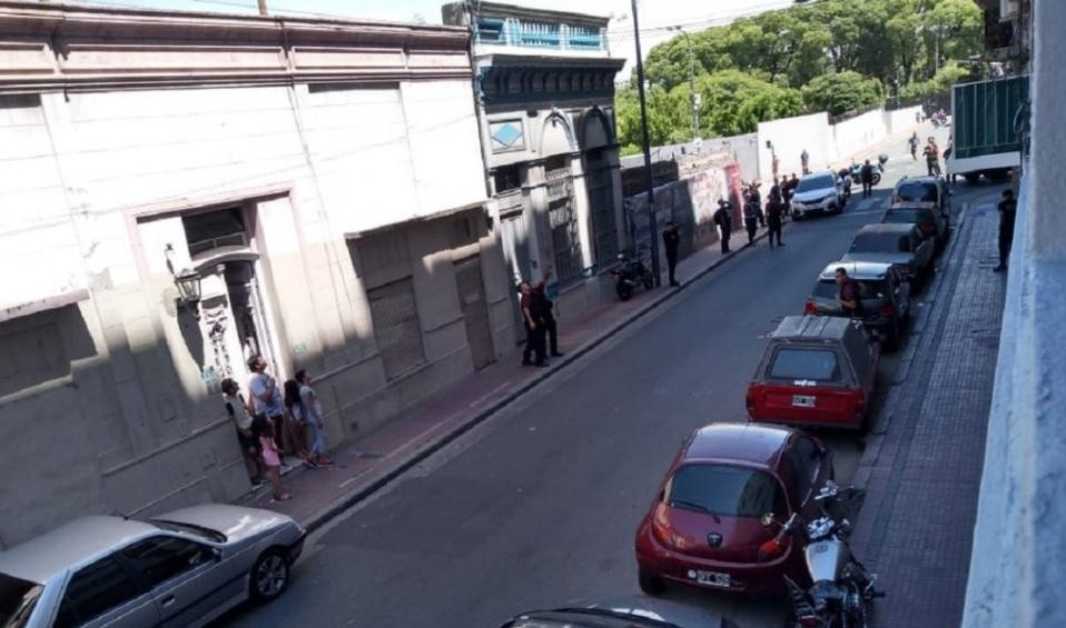 Toma de rehenes a pocas cuadras de la Casa Rosada, San Telmo	