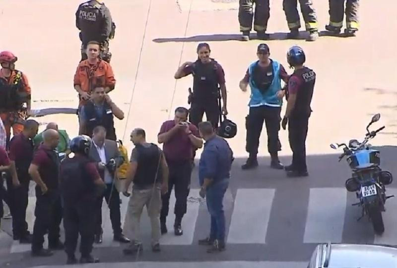 Toma de rehenes a pocas cuadras de la Casa Rosada, San Telmo	