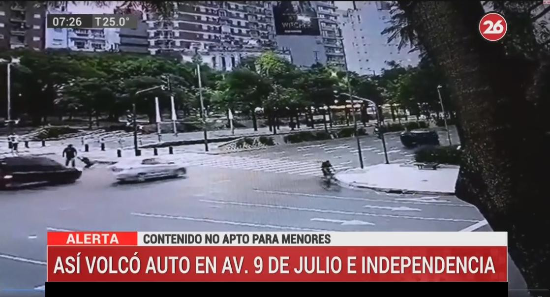 Vuelvo en 9 de Julio, captura Canal 26