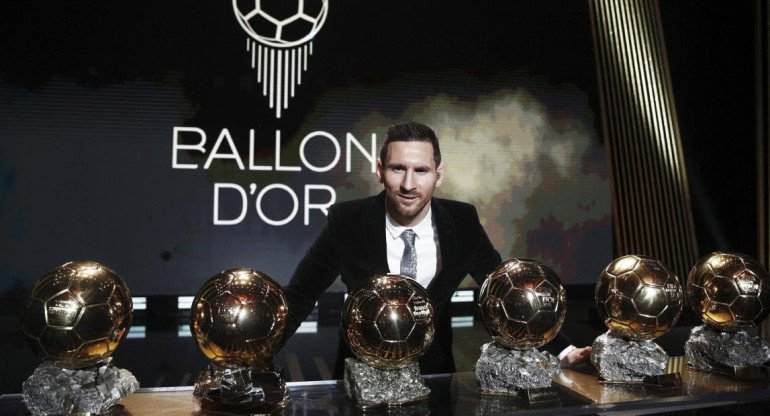 Lionel Messi ganó su sexto Balón de Oro, Agencia NA
