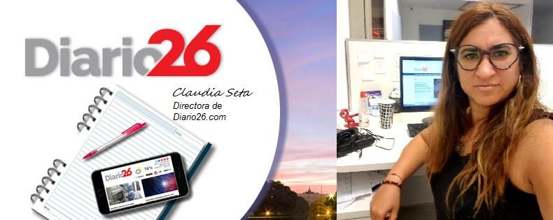Claudia Seta, Directora de Diario26.com, Diario 26