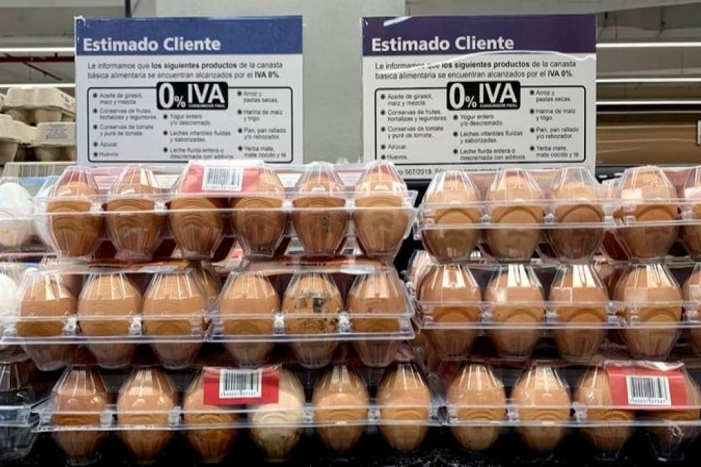 Alimentos, quita de IVA