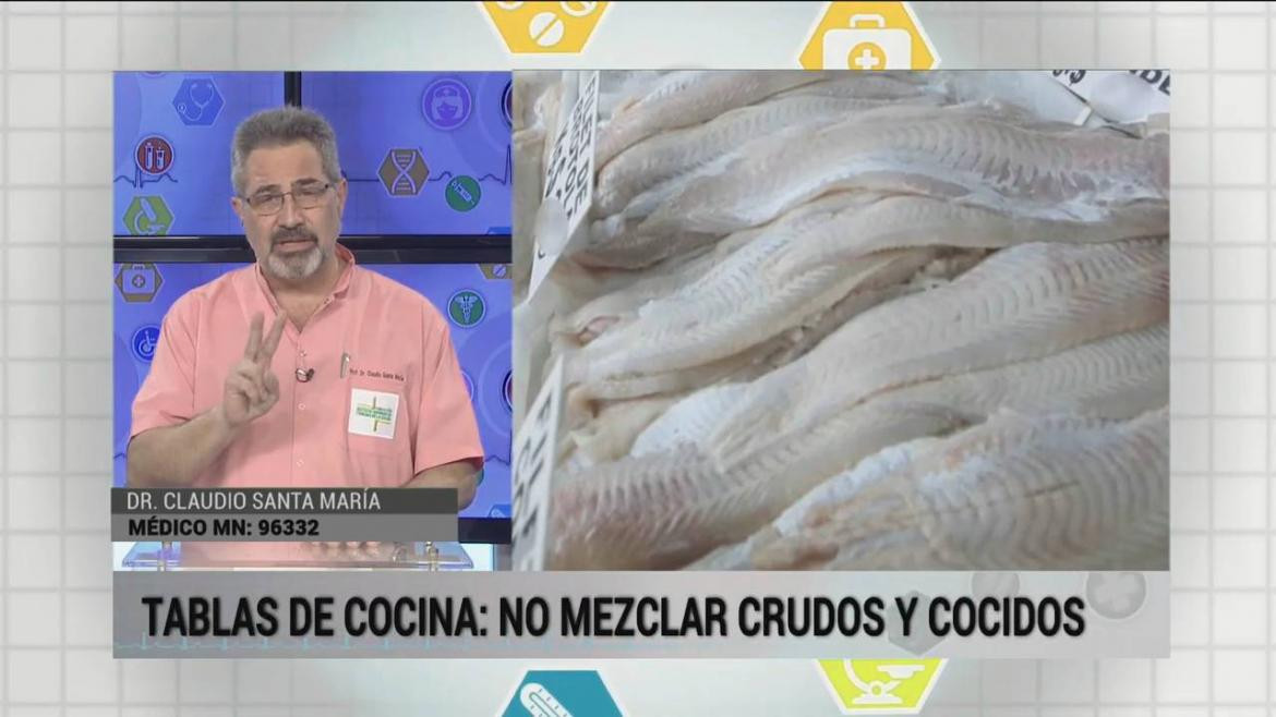 Micro salud doctor Santa María: Alimentos crudos y cocidos, Canal 26	