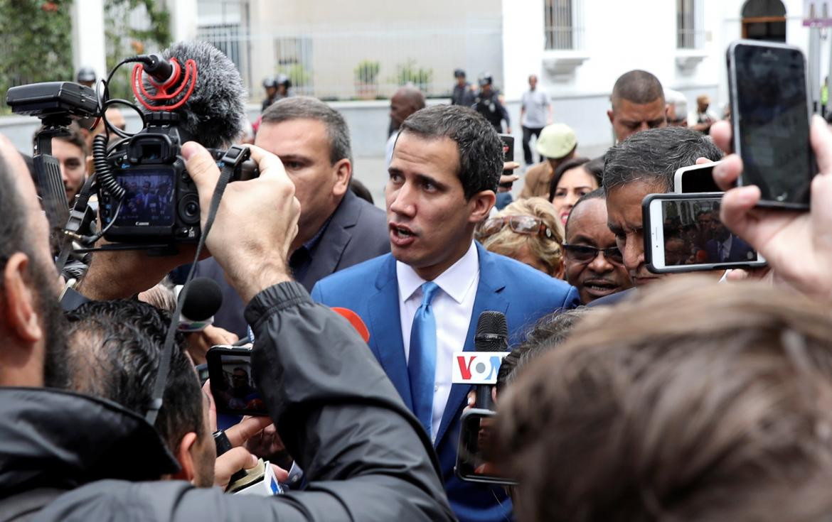 Golpe en el Parlamento de Venezuela: el chavismo eligió un nuevo presidente sin la presencia de Juan Guaidó. Foto: Reuters.	