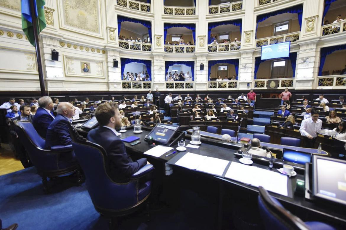 Sesión Cámara de Diputados bonaerense, NA