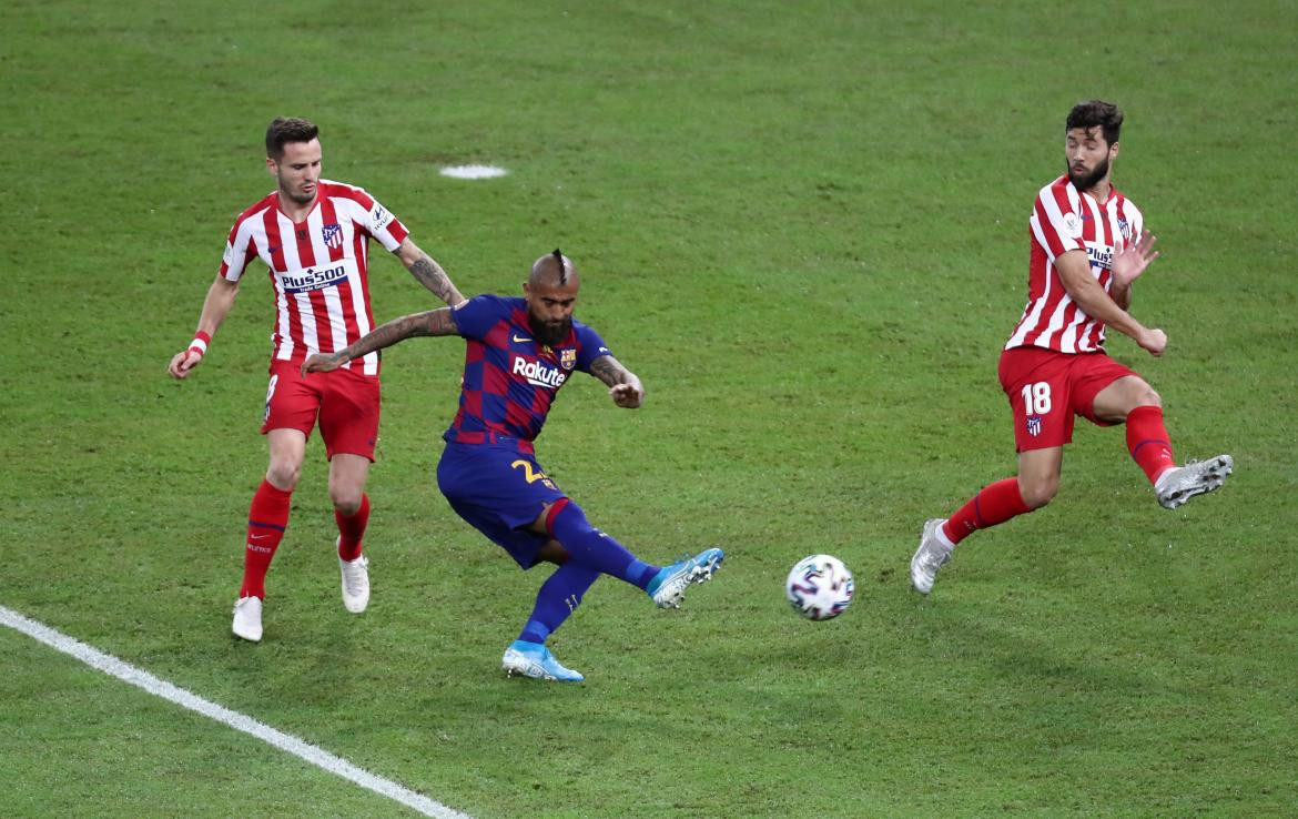 Supercopa de España, Barcelona vs. Atlético de Madrid, REUTERS