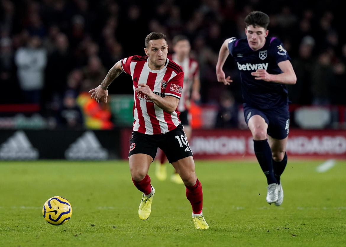 Premier League, Sheffield United vs. West Ham, REUTERS