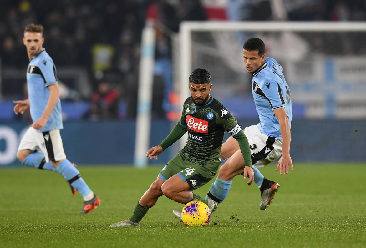 Serie A de Italia, Lazio vs Napoli, REUTERS