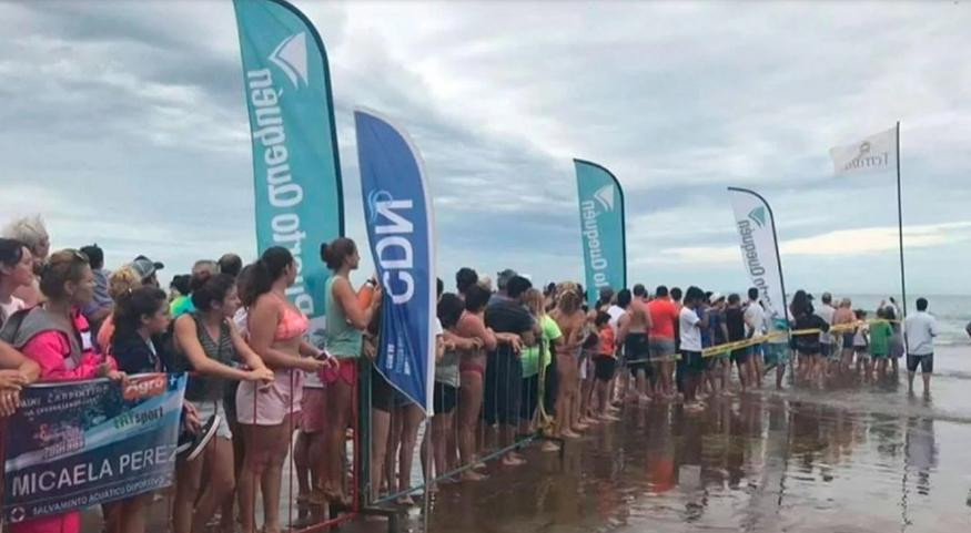 Búsqueda de nadador en Necochea