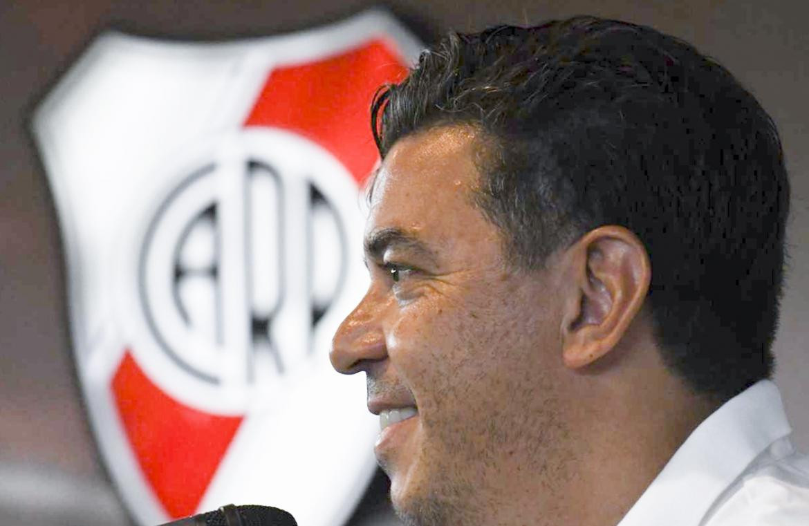 Marcelo Gallardo, técnico de River, NA