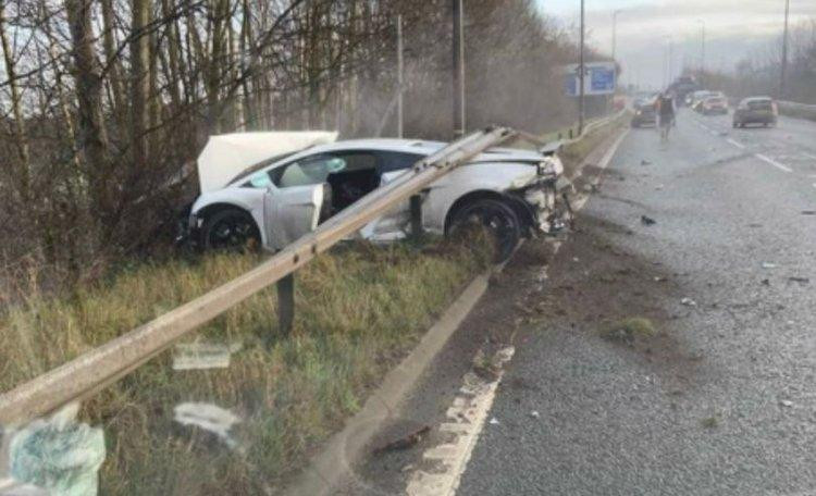 Sergio Romero, accidente de tránsito