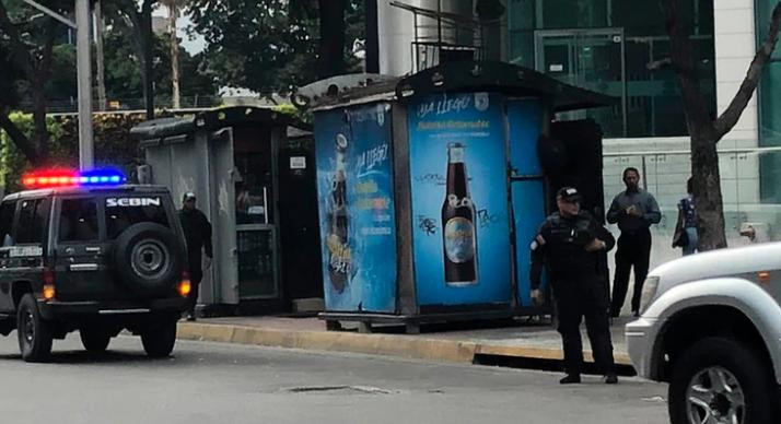 Allanamiento a oficinas de Guaidó, Venezuela	