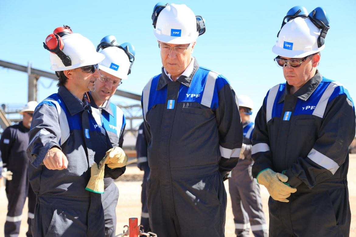 Guillermo Nielsen, presidente de YPF en Vaca Muerta