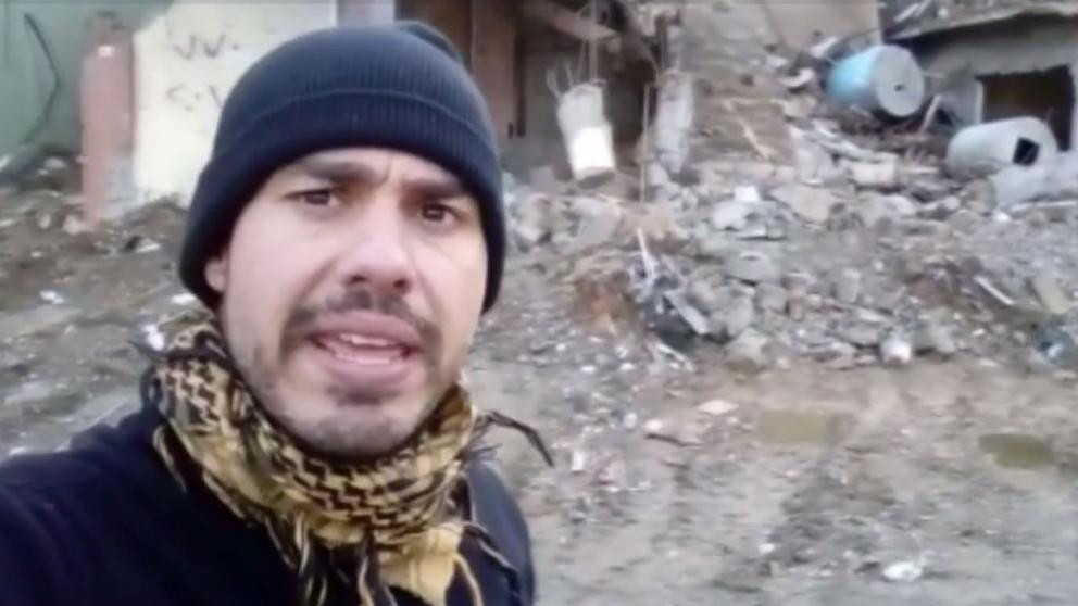 Antonio Pampliega, periodista secuestrado en Siria