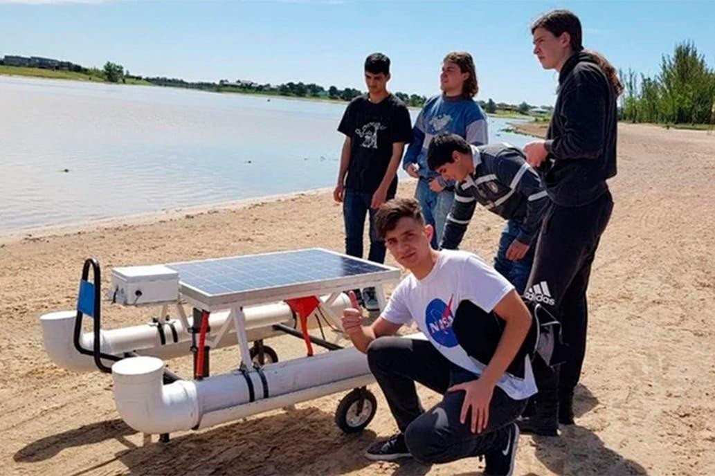 Proyecto Kanneon, estuvo a cargo de los alumnos y profesores de la Escuela Técnica Nro 1 Doctor Pedro Radío de Victoria, Entre Ríos