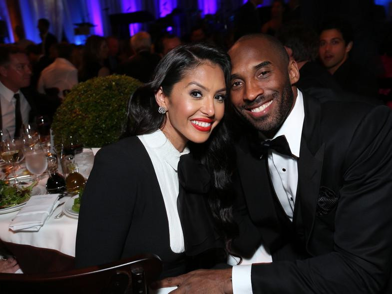 Kobe Bryant y su esposa Vanessa