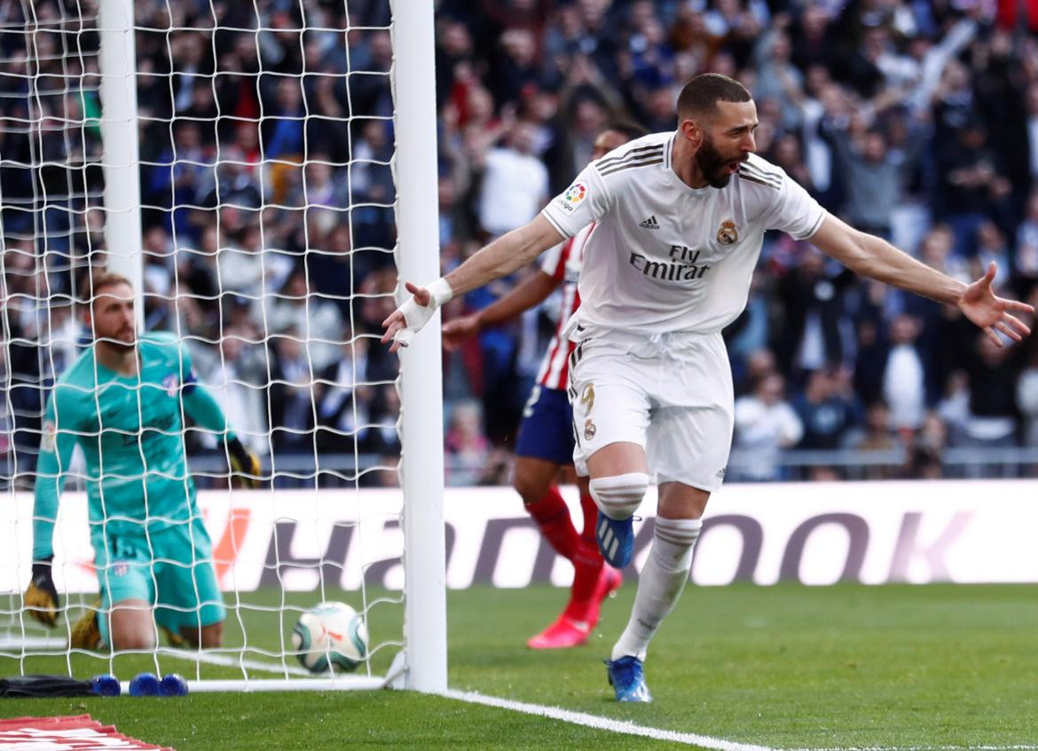 Real Madrtid, Benzema, gol, Reuters