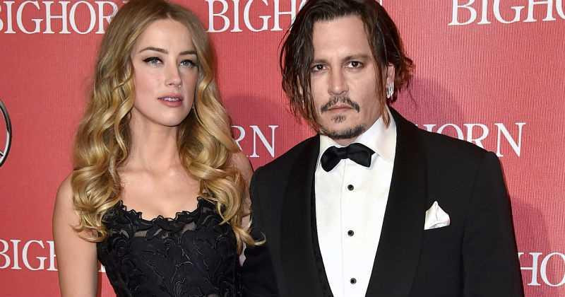 Johnny Depp y Amber Heard