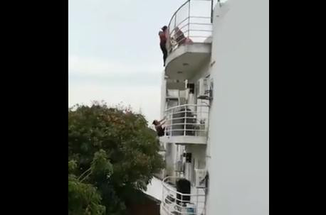 Dramático rescate en Parque Chas