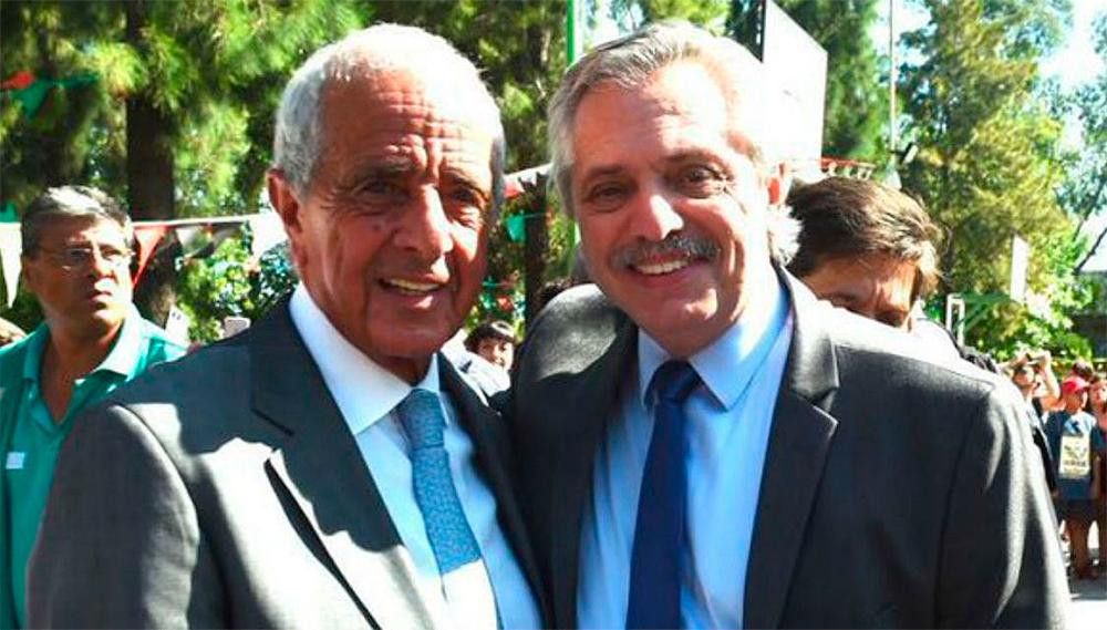 Rodolfo DOnofrio, Alberto Fernández, River Plate, Presidente de la Nación, Twitter