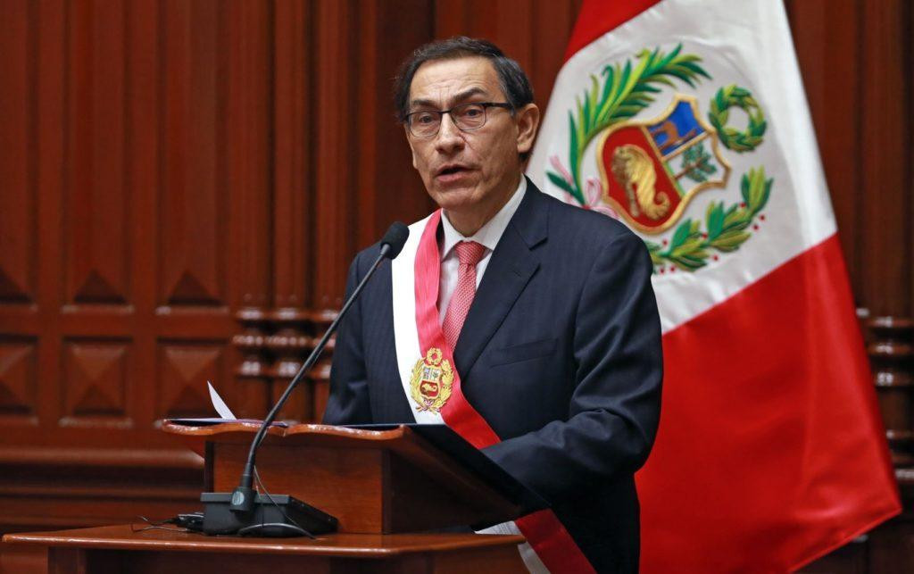 Martín Vizcarra, presidente de Perú