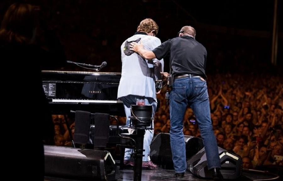 Elton John se quedó sin voz en pleno show, Nueva Zelanda, Instagram