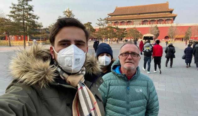 Argentinos en China, Coronavirus