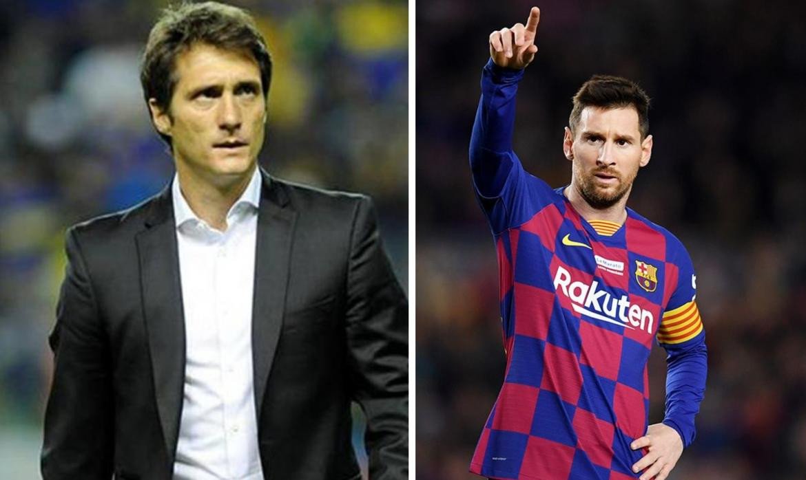 Barros Schelotto y Messi