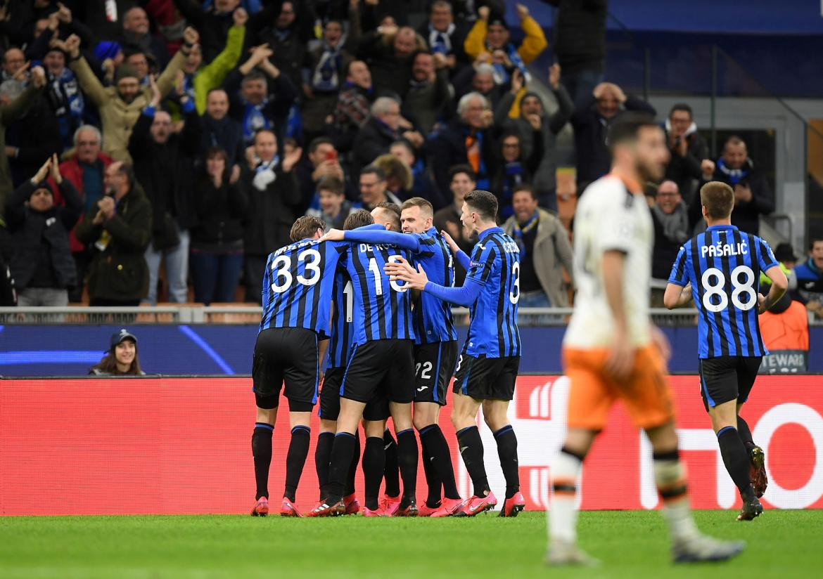 Atalanta vs. Valencia, Champions League, REUTERS