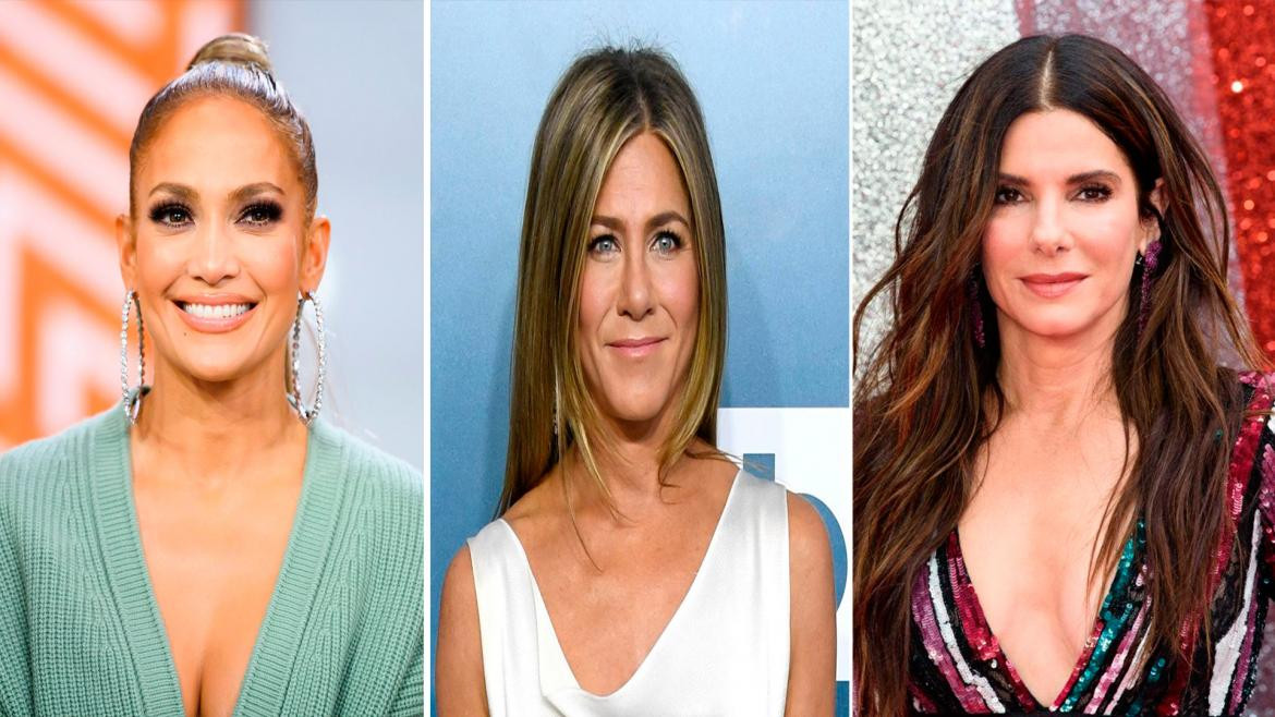 Jennifer López, Jennifer Aniston y Sandra Bullock
