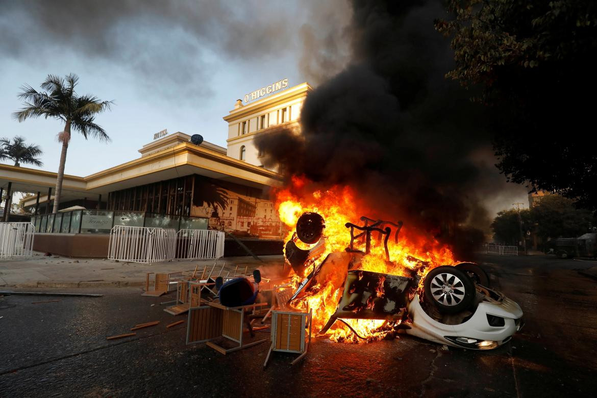 Incidentes en Viña del Mar, Chile, REUTERS