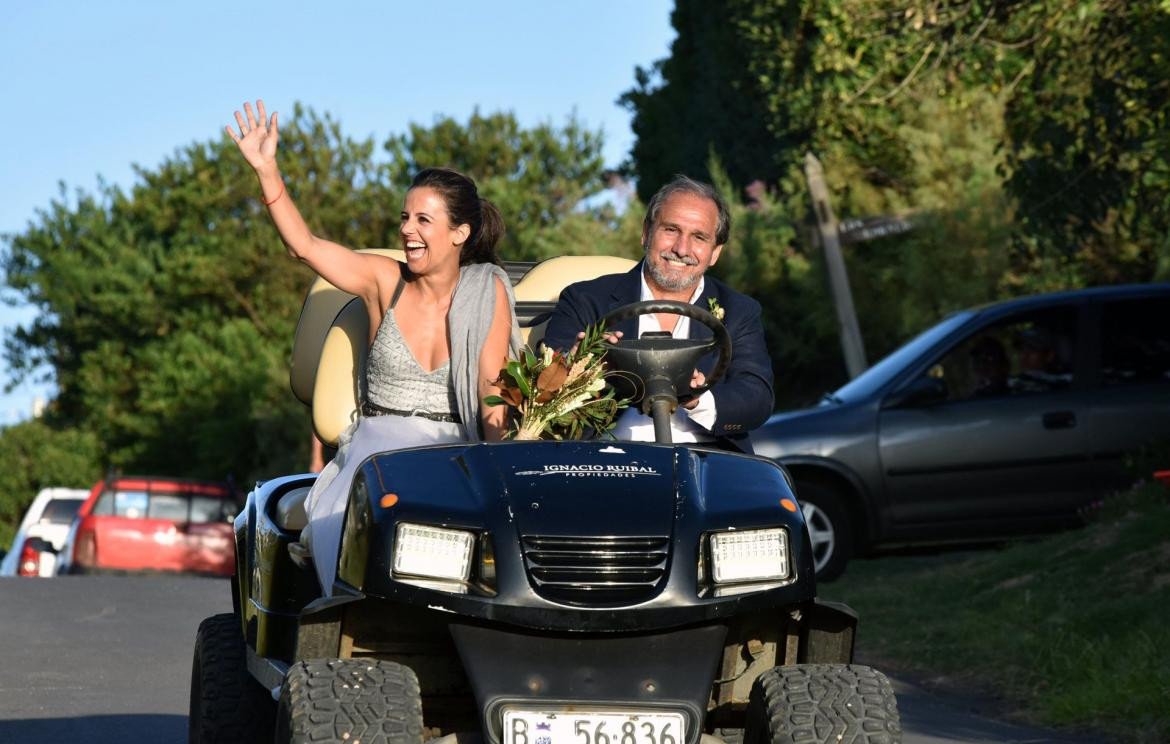 Imágenes de boda de la hija de Nicolás Caputo en Punta del Este