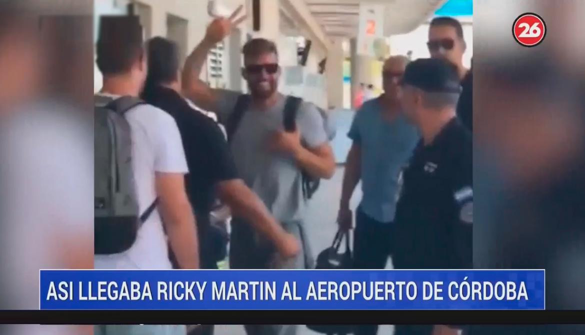 Ricky Martin en Córdoba, Canal 26