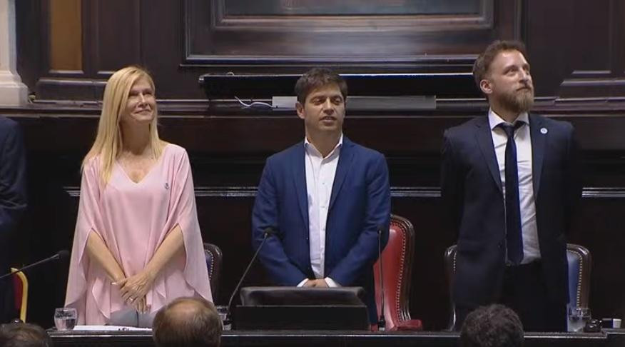 Axel Kicillof en Apertura de sesiones ordinarias en la Provincia de Buenos Aires