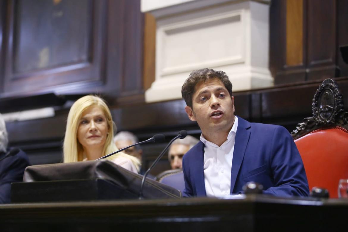 Axel Kicillof en Apertura de sesiones ordinarias en la Provincia de Buenos Aires